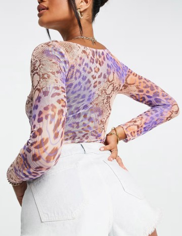 Top ASOS, mix culori