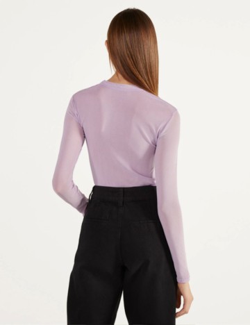 Bluză Bershka, mov