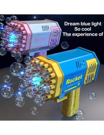 Pistol pentru baloane din săpun Shein, roz