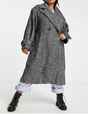 Palton River Island, mix culori