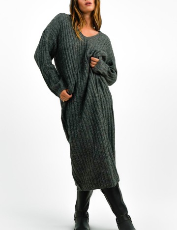 Rochie maxi ASOS, gri