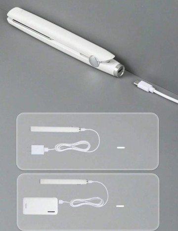 Placă de păr Shein, alb