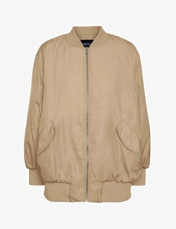 Jachetă Pieces, bej