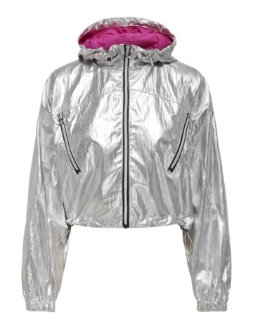 Jachetă Only, argintiu