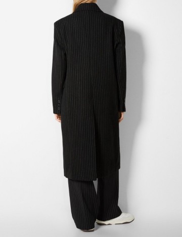 Palton Bershka, negru