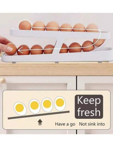 Suport pentru ouă Shein, alb