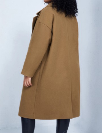 Palton Shein Curve+, maro