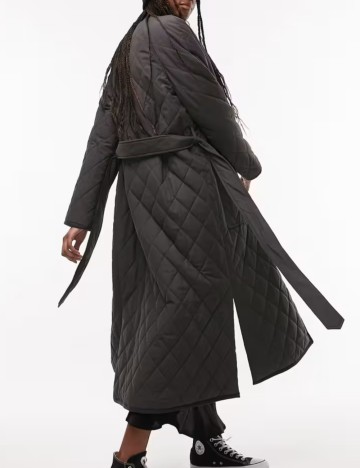 Geacă lungă Topshop, gri