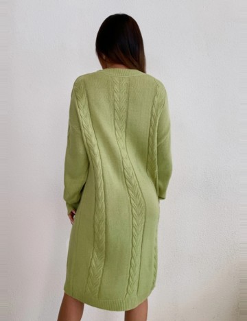 Rochie midi Shein, verde