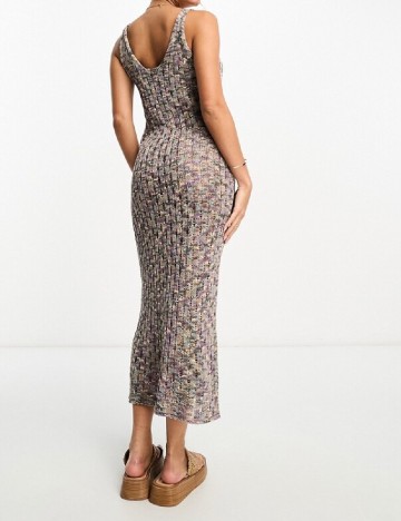 Rochie midi Pull&Bear, mix culori