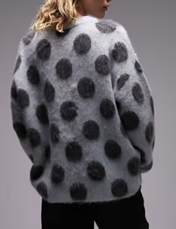 Pulover Topshop, albastru