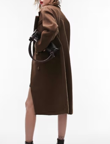 Palton Topshop, maro