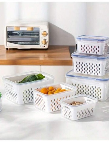 Set cutii depozitare Shein, alb