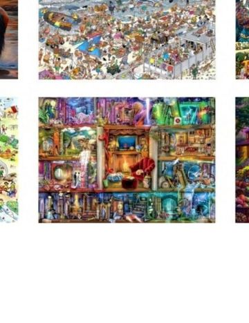 Puzzle Shein, mix culori