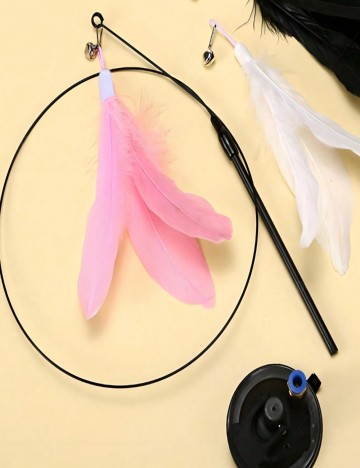 Jucărie interactivă pentru pisici Shein, roz