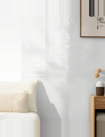 Set autocolant Shein, alb