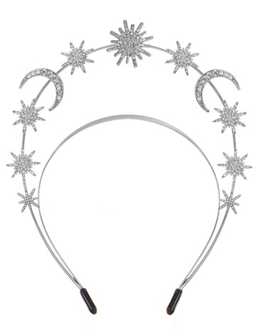 Diademă Shein, argintiu