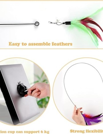 Jucărie pentru pisici Shein, verde