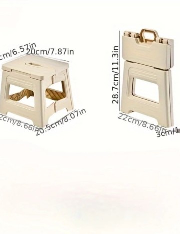 Scaun pliabil Shein, maro