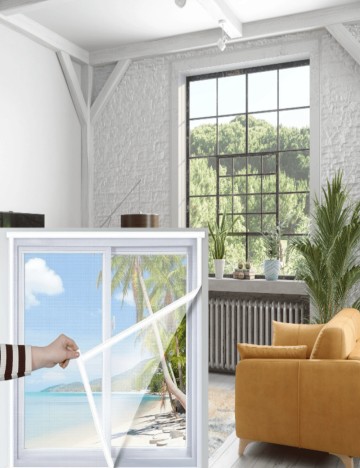 Plasă protecție împotriva insectelor Shein, alb