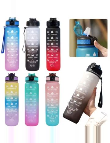 Sticlă de apă Shein, mix culori