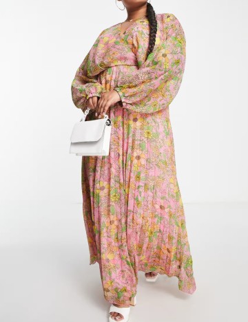 Rochie maxi ASOS, mix culori