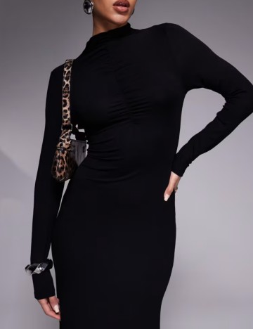 Rochie maxi ASOS, negru