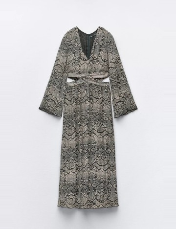 Rochie maxi Zara, mix culori