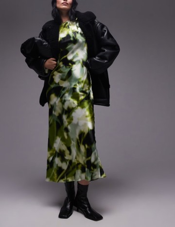 Rochie maxi ASOS, mix culori