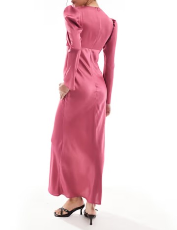 Rochie maxi ASOS, roz