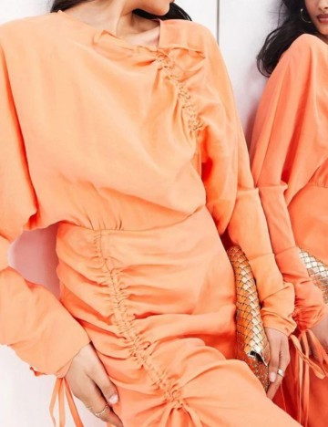 Rochie maxi ASOS, portocaliu