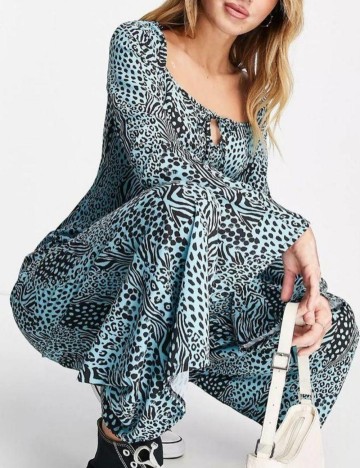 Salopetă lungă ASOS, mix culori