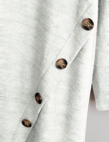 Rochie midi Shein Curve+, crem