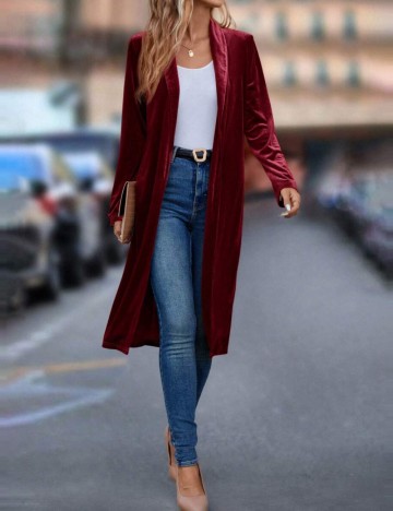 Cardigan Shein, vișiniu