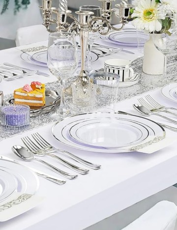 Set furculițe Shein, argintiu