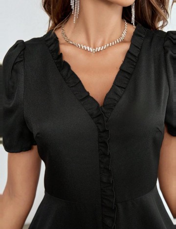 Rochie midi Shein, negru