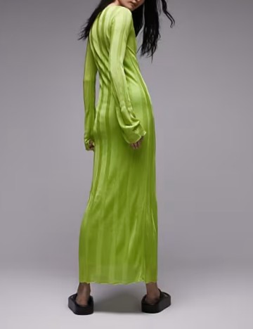 Rochie midi ASOS, verde