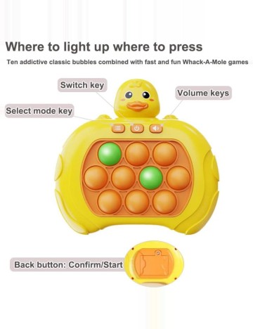 Jucărie Pop It Shein, galben