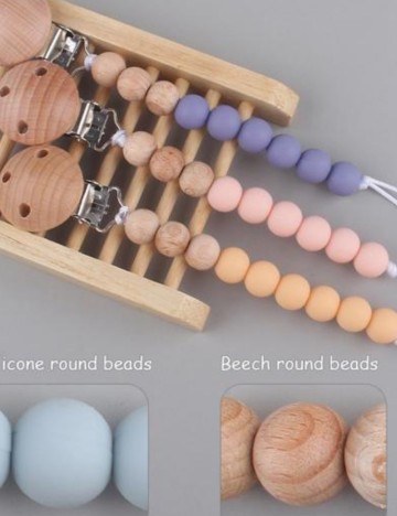 Accesoriu pentru suzetă Shein, mix culori