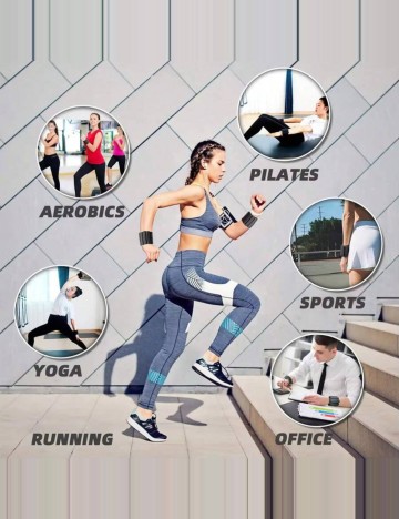 Set de greutăți pentru încheieturi și glezne Shein, alb