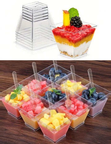 Set recipiente Shein, transparent