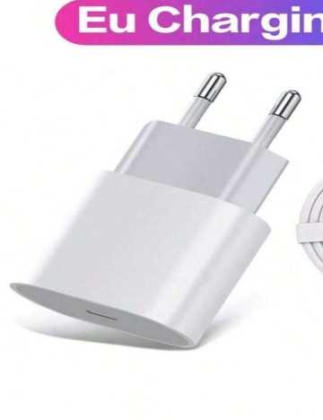 Încărcător Type C Shein, alb
