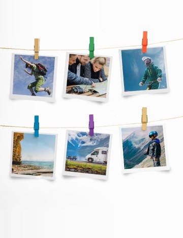 Set cârlige pentru poze Shein, mix culori