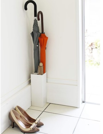 Suport pentru umbrelă Shein, alb