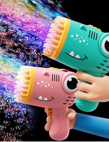 Pistol pentru baloane din săpun Shein, turcoaz