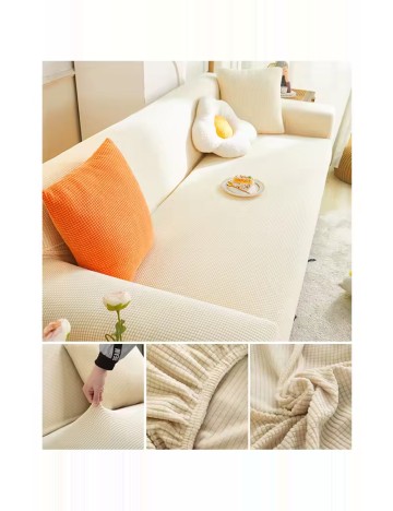 Husă de canapea Shein, bej