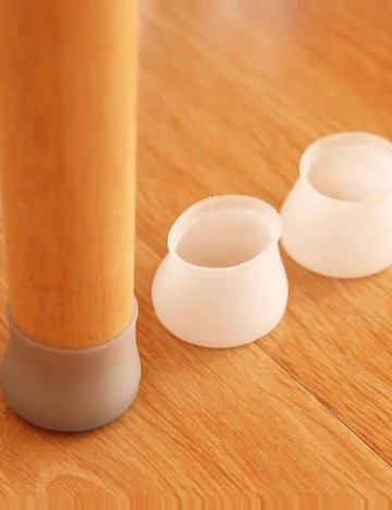 Set protecții pentru scaun Shein, alb