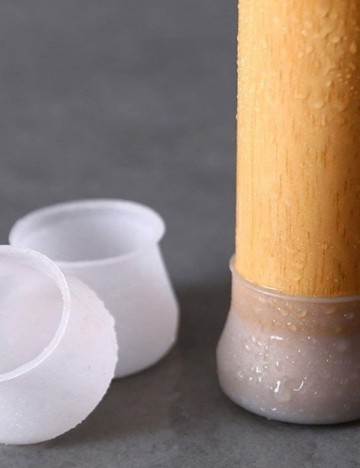 Set protecții pentru scaun Shein, alb