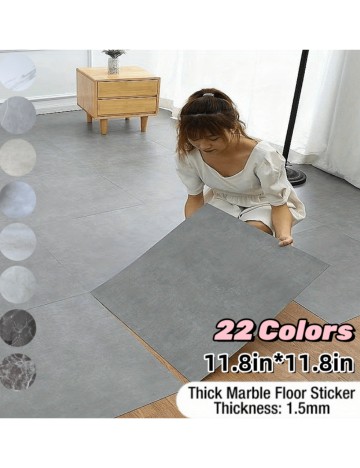 Set autocolant podea Shein, gri