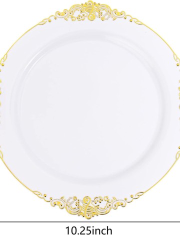 Set farfurii Shein, alb